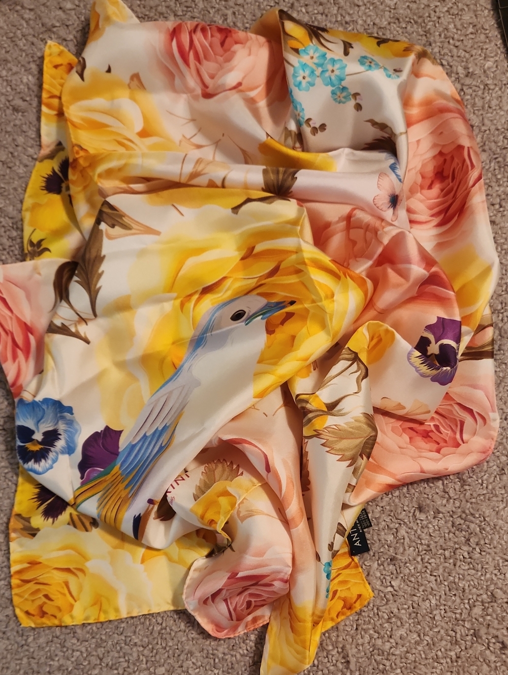 Antorini Silk Scarf